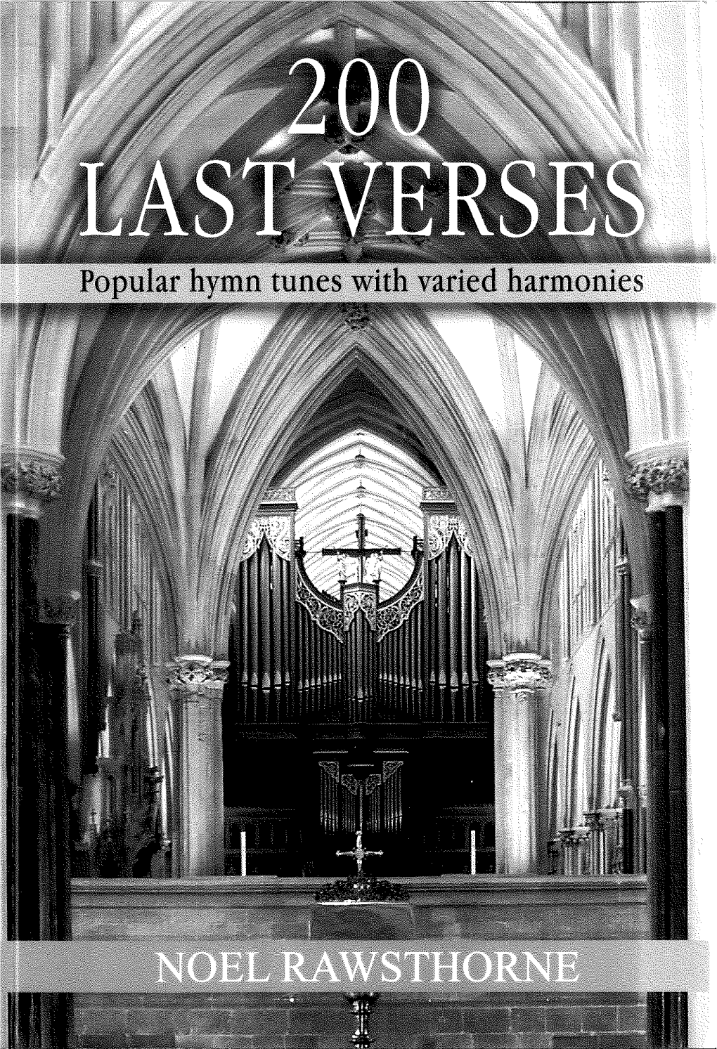 Hymn Altered Harmonizations Descants Last Verse