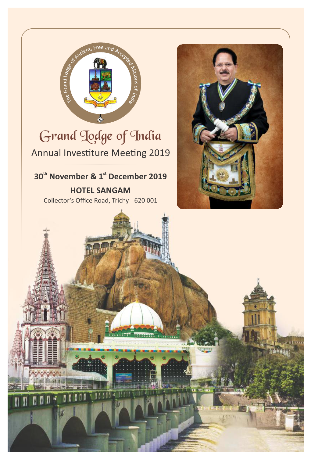 Grand Lodge of India Annual Inves�Ture Mee�Ng 2019