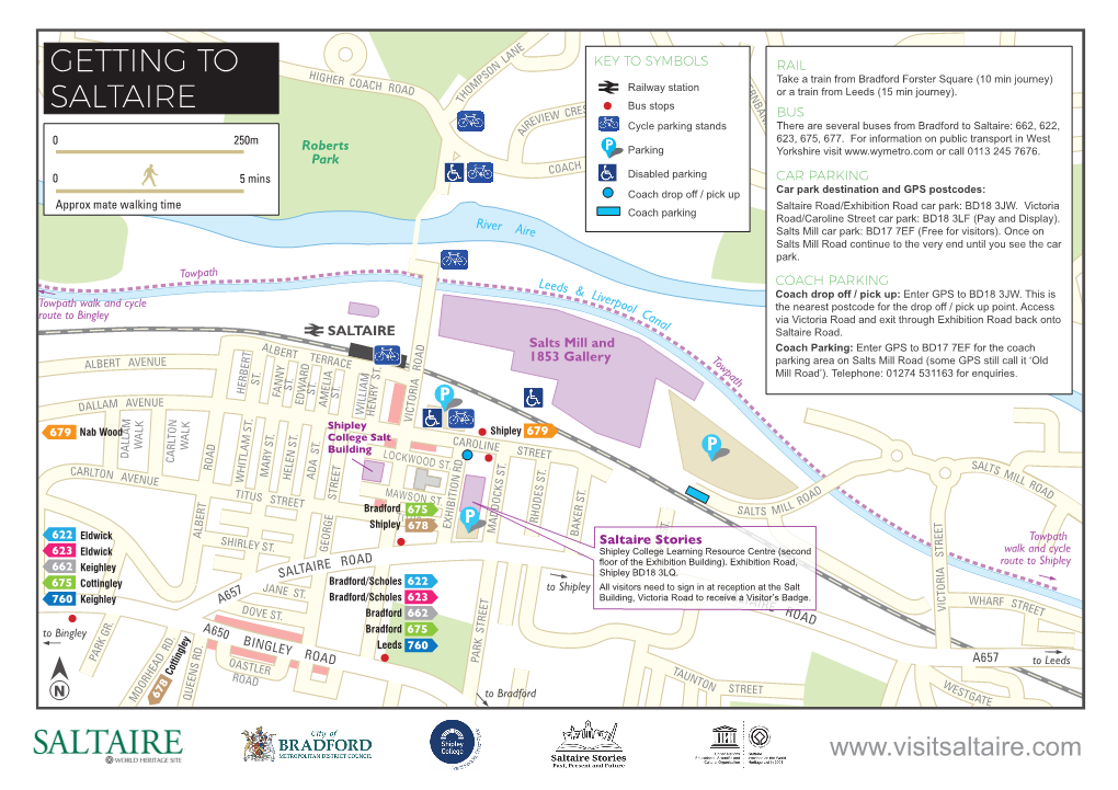 Getting to Saltaire