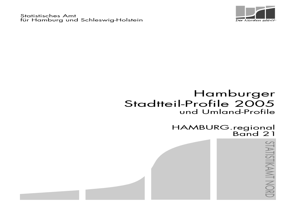 Hamburger Stadtteil-Profile 2005 Und Umland-Profile