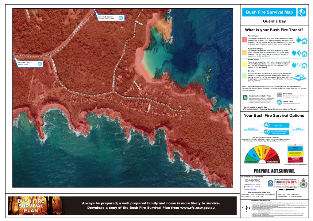 Guerilla Bay Bush Fire Survival