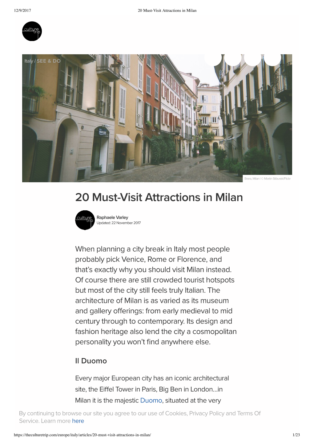 20 Must-Visit Attractions in Milan