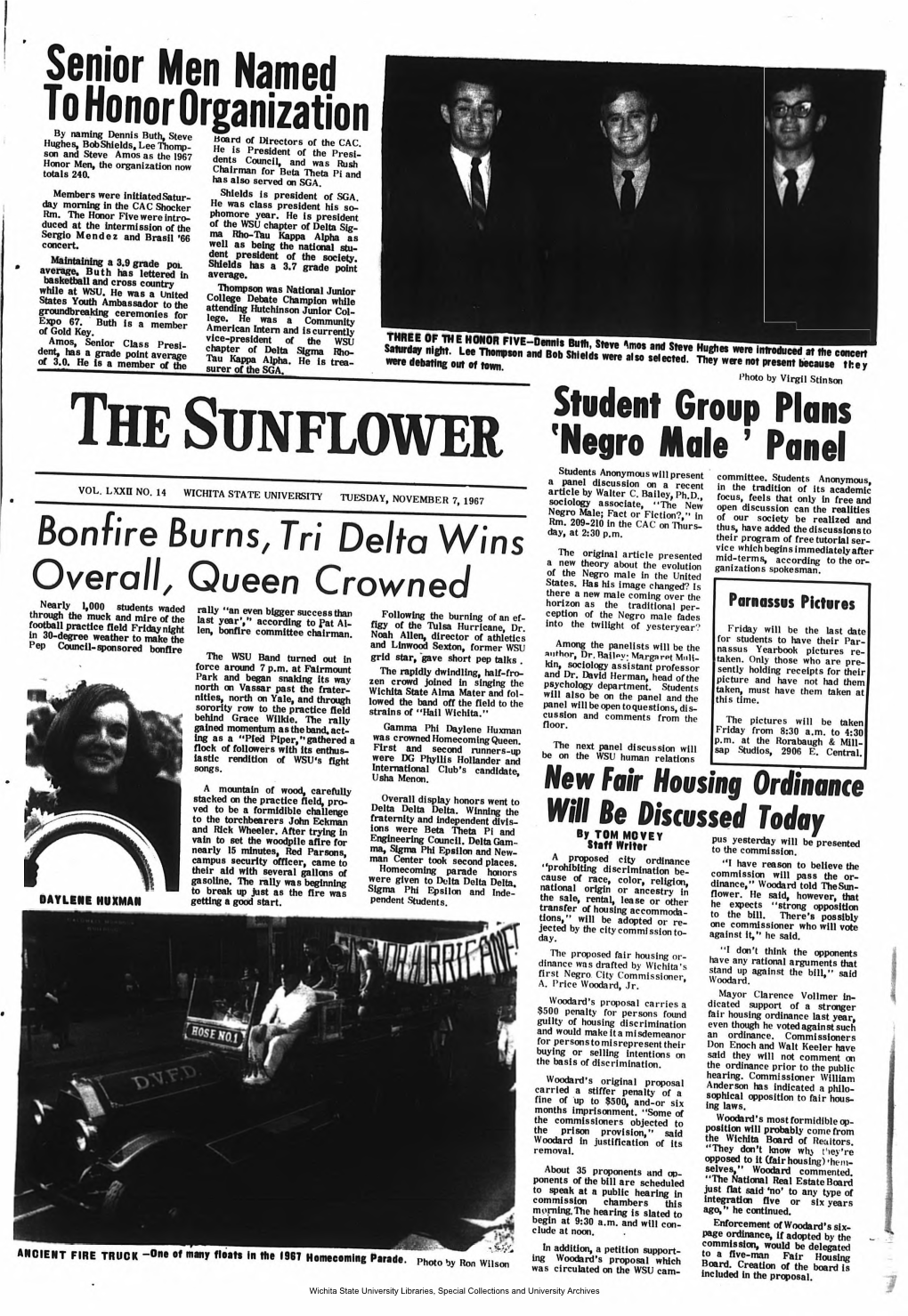 Sunflower November 7, 1967