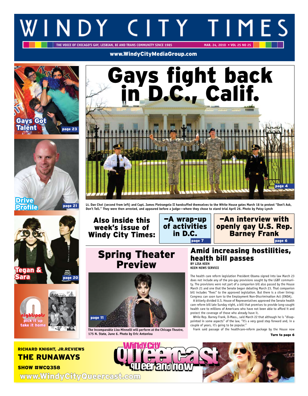 Gays Fight Back in D.C., Calif