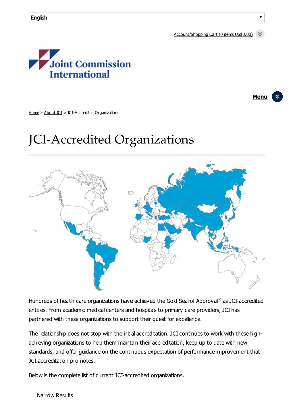 JCI-Accredited Organizations