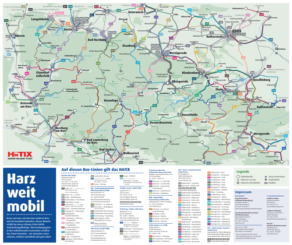 Auf Diesen Bus-Linien Gilt Das HATIX