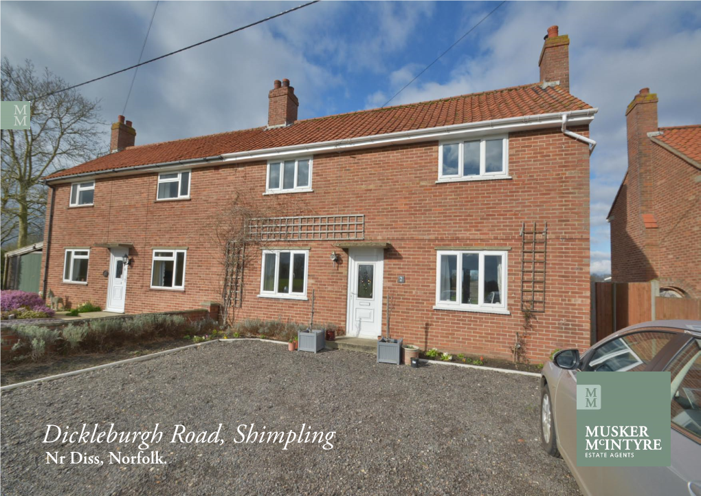 Dickleburgh Road, Shimpling Nr Diss, Norfolk