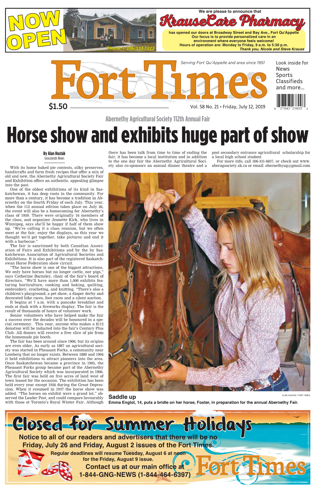 Horse Show and Exhibits Huge Part of Show