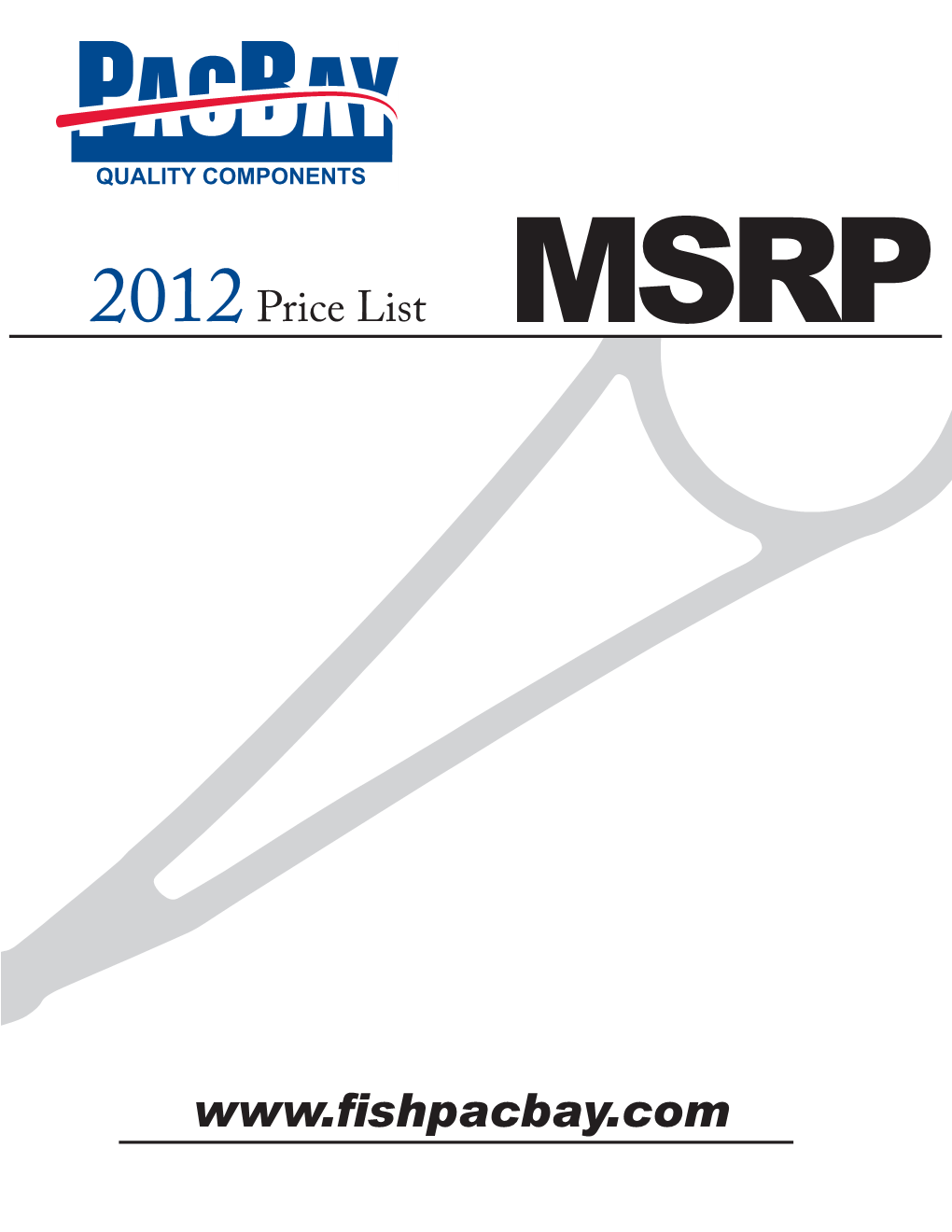 2012 Pacbay Price List MSRP