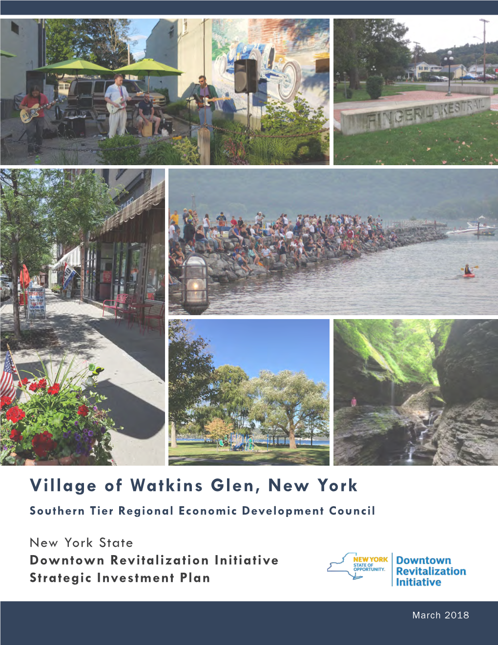 Village of Watkins Glen, New York Southern Tier Regional Economic Development Council