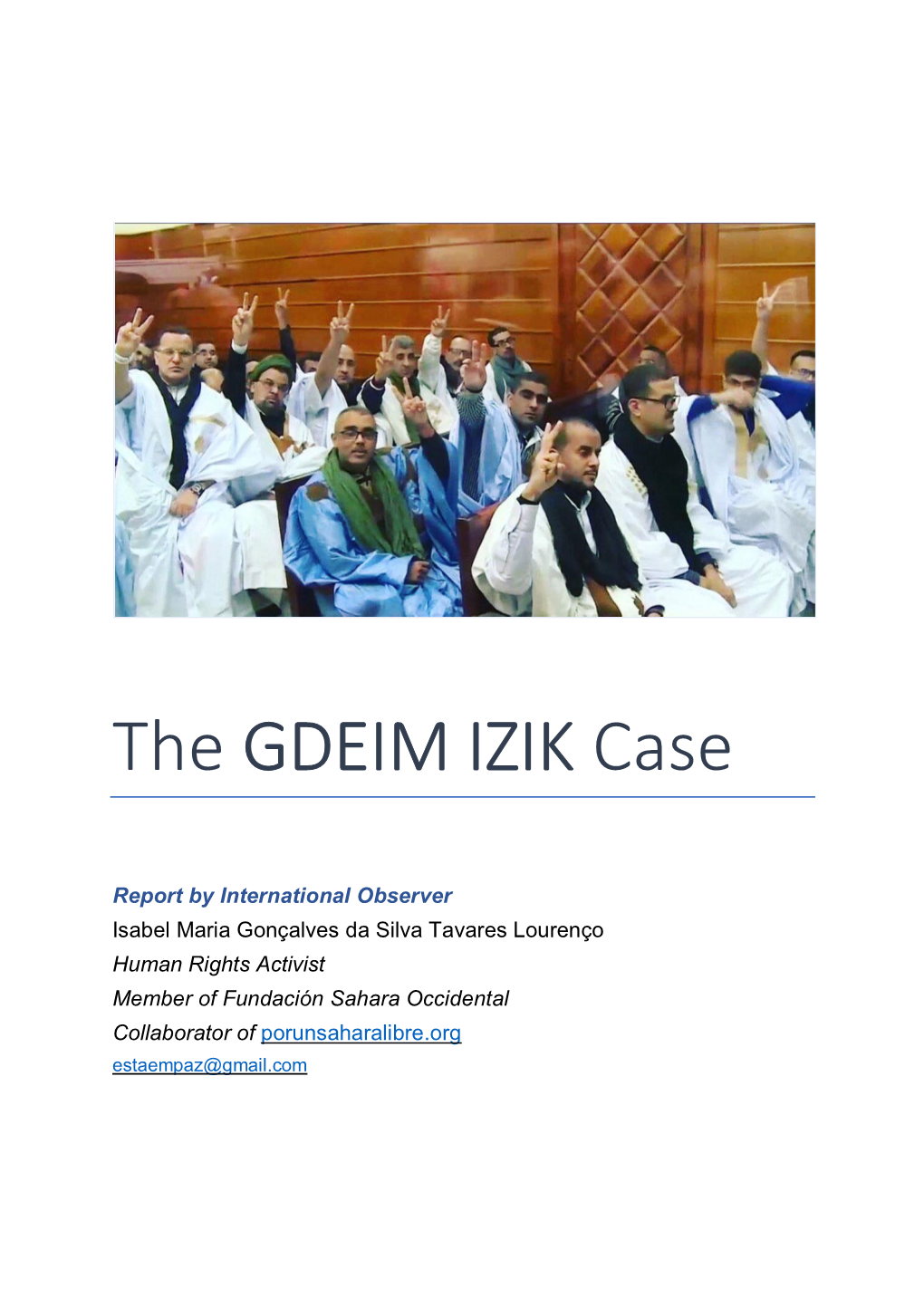 The GDEIM IZIK Case