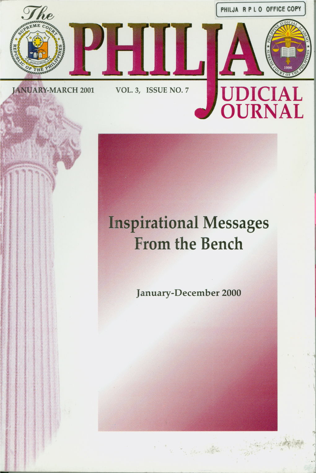 Continuing Judicial Education