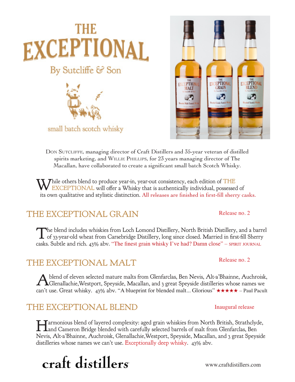 The Exceptional Malt the Exceptional