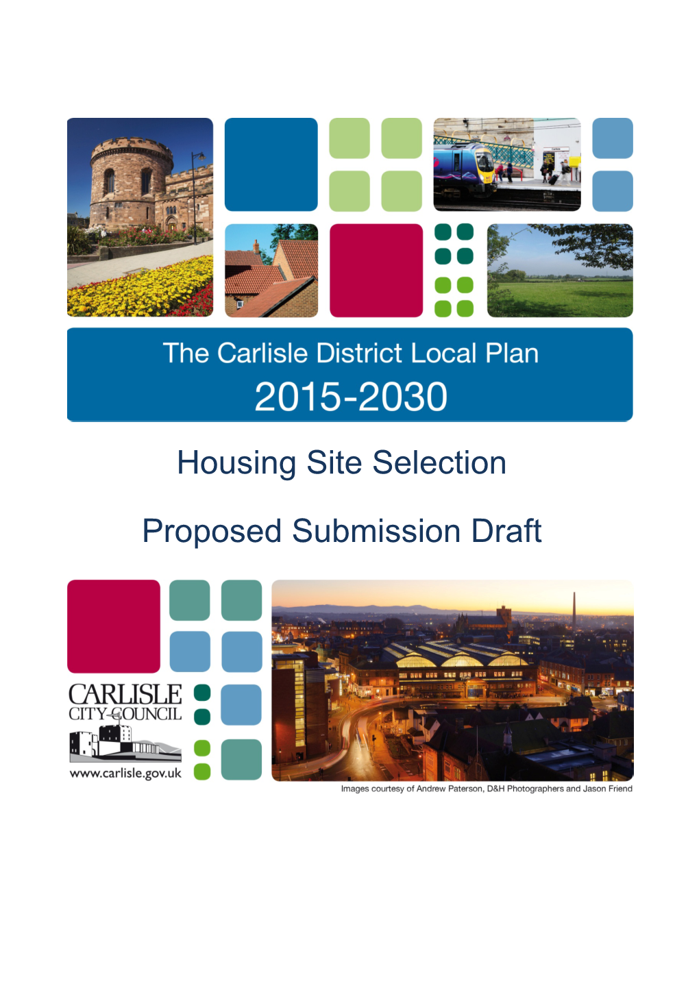 Housing Site Selection Proposed Submission Draft