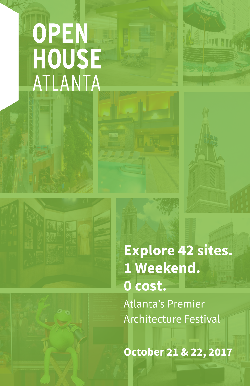 Explore 42 Sites. 1 Weekend. 0 Cost. Atlanta’S Premier Architecture Festival