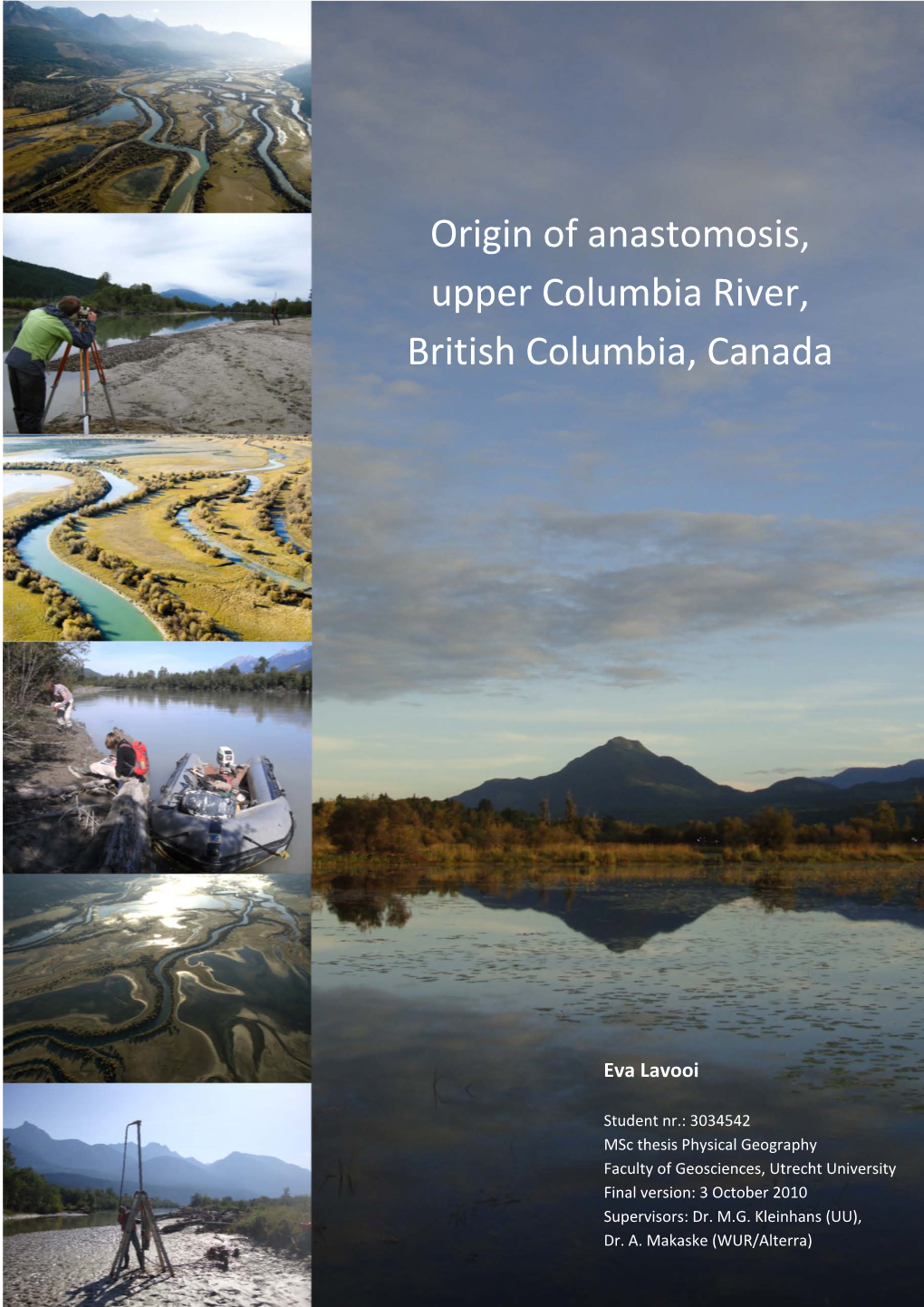 Origin of Anastomosis, Upper Columbia River, British Columbia, Canada