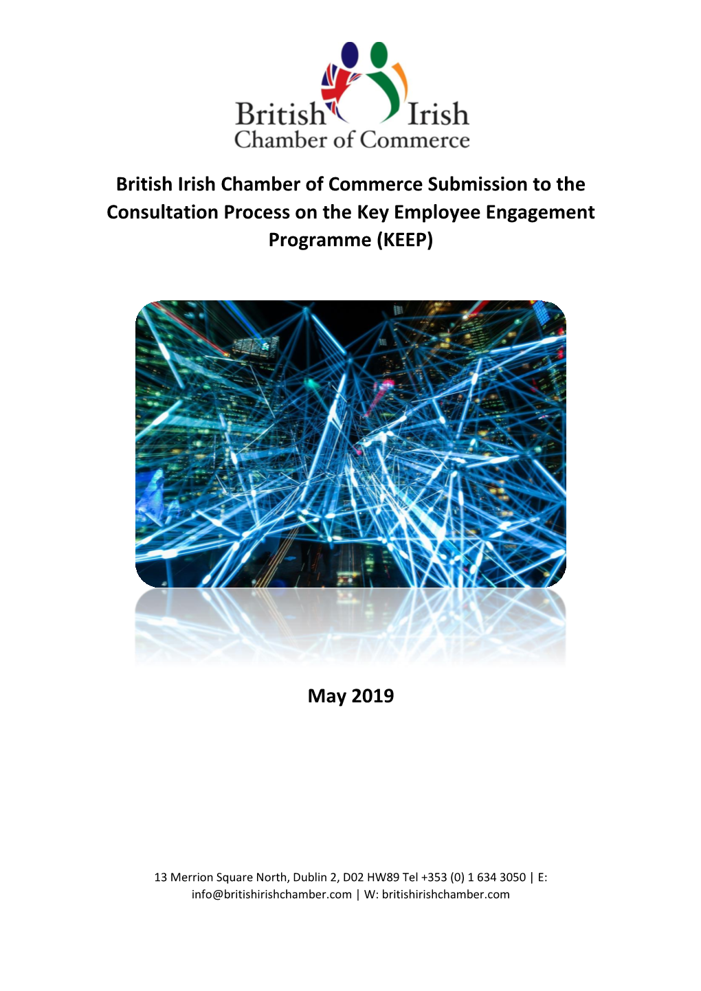 British Irish Chamber of Commerce Submission to the Consultation Process on the Key Employee Engagement Programme (KEEP)