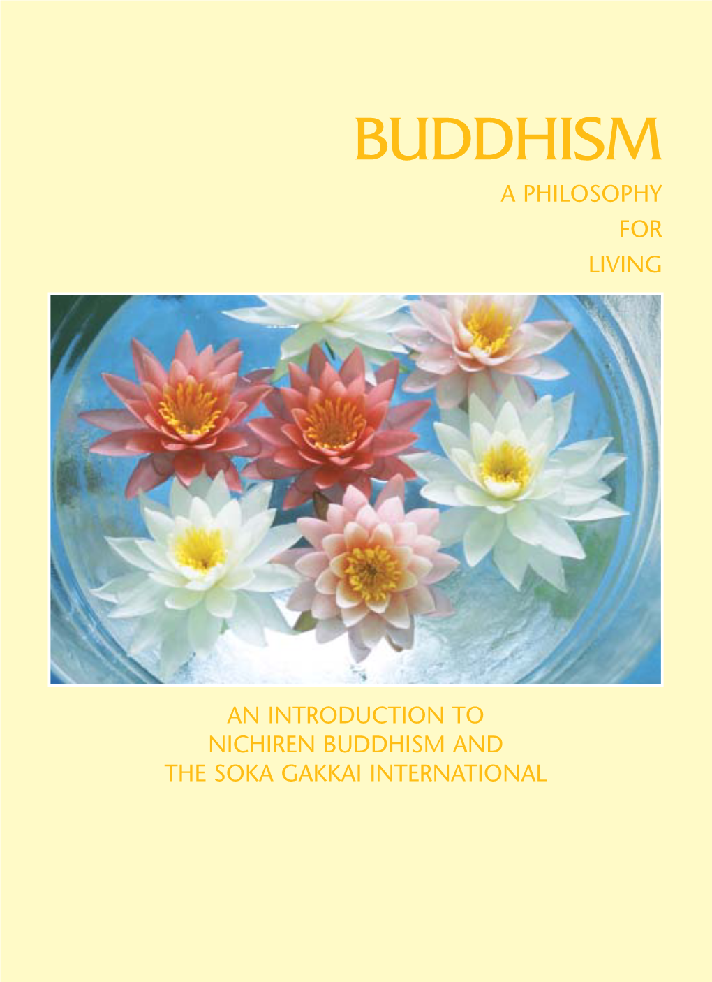 Buddhism a Philosophy for Living