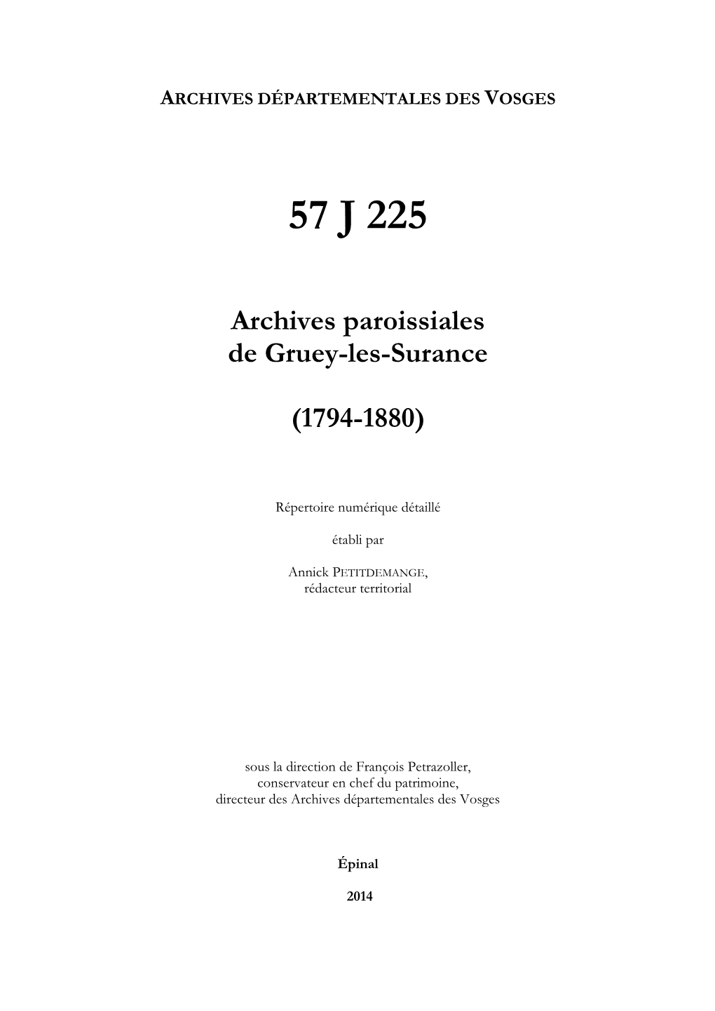 Archives De La Paroisse De Gruey-Les-Surance.Pdf