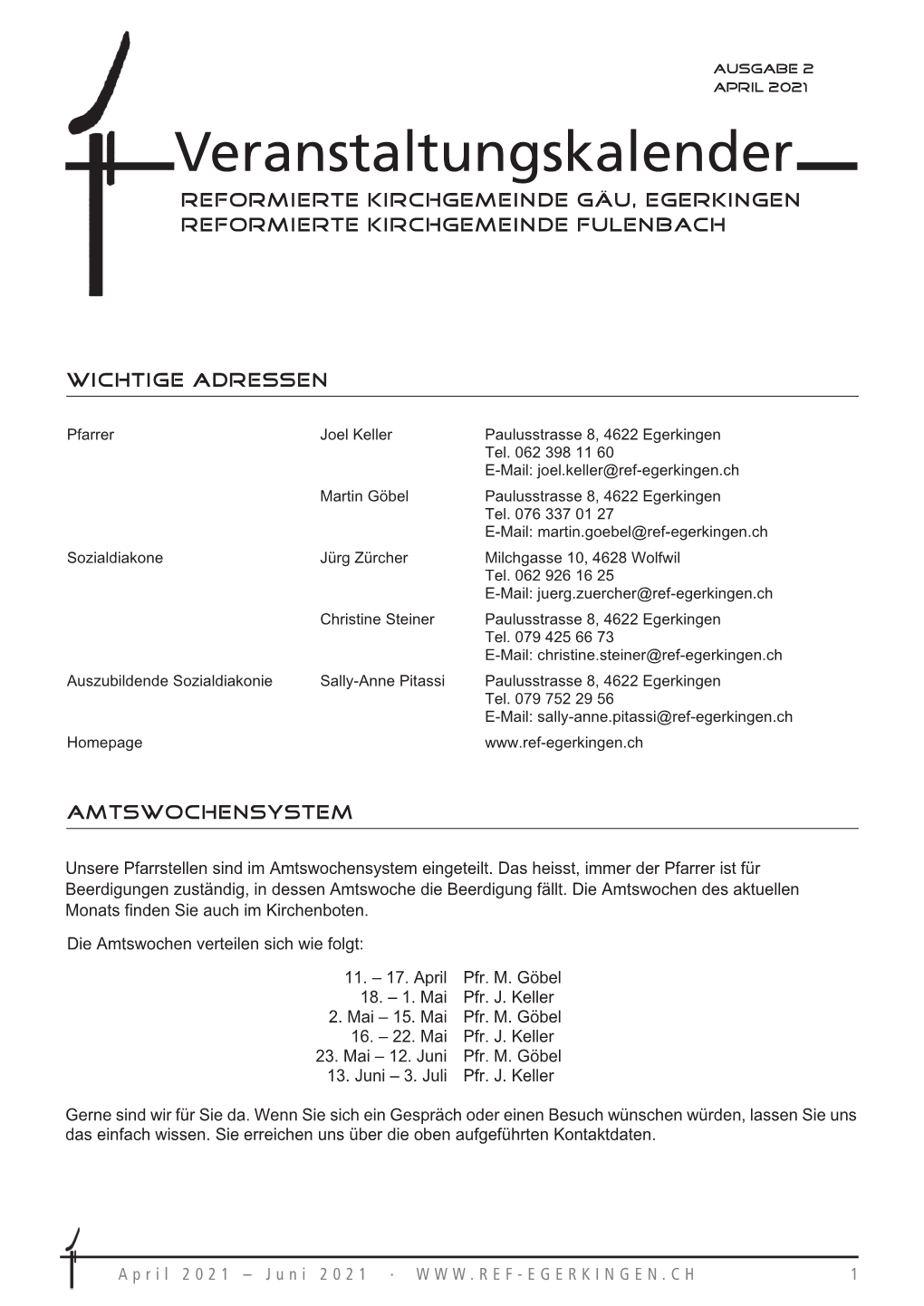 Veranstaltungskalender