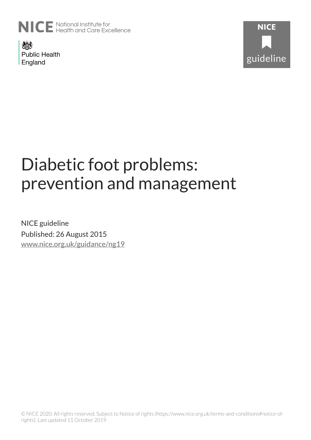 Preventing and Managing Diabetic Foot Problems