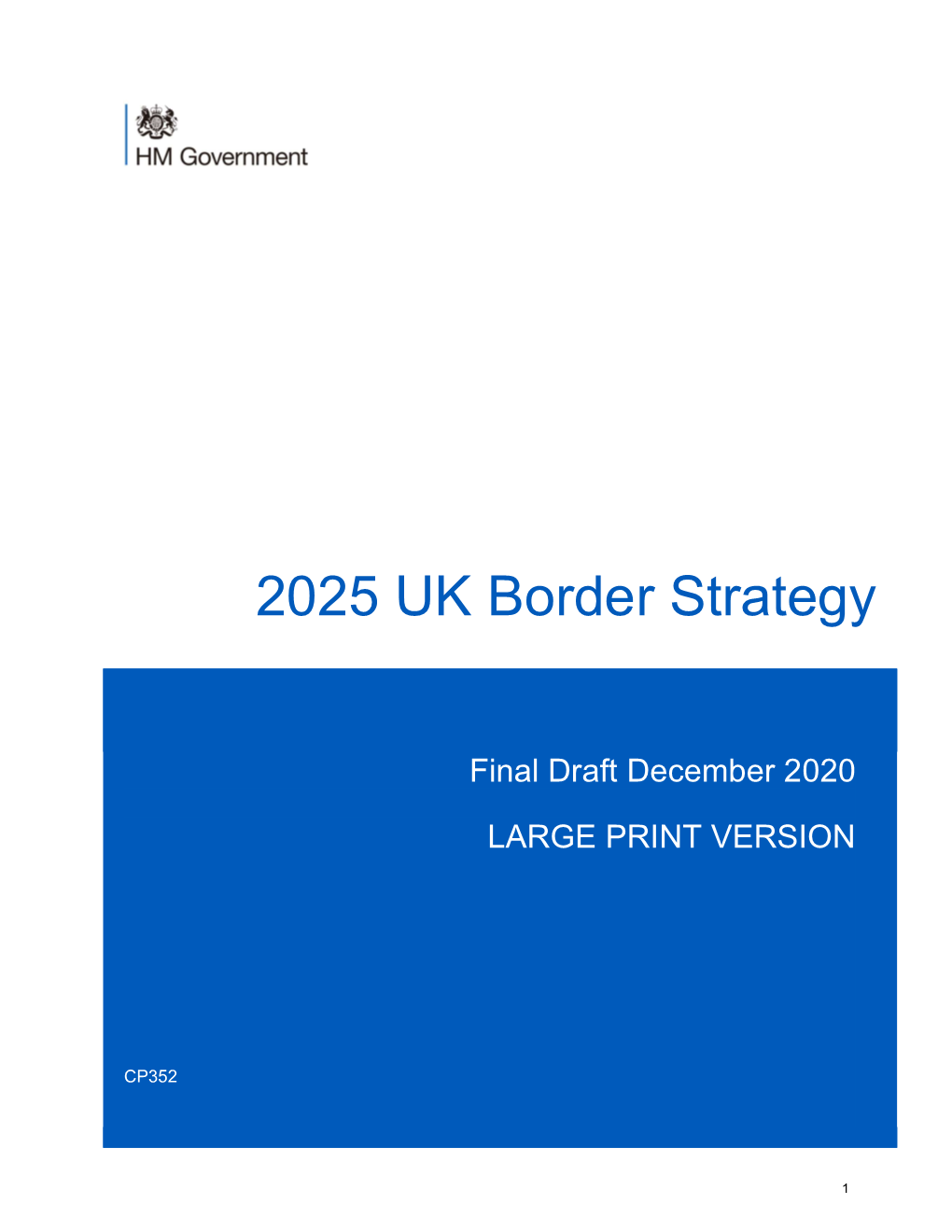 2025 UK Border Strategy