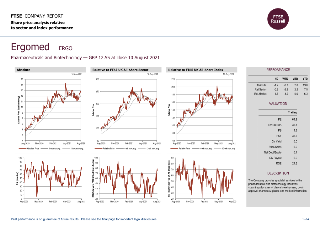 FTSE Factsheet