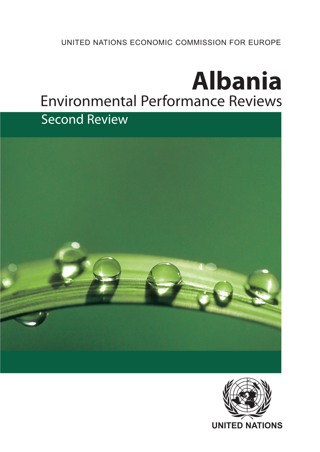 Albania Environmental Performance Reviews Second Review Albania – Environmental Performance Reviews