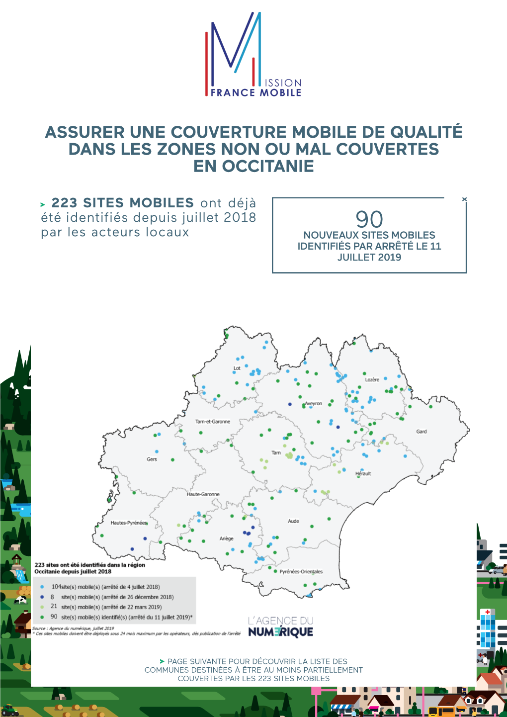 Liste Des 223 Sites Mobiles En Occitanie