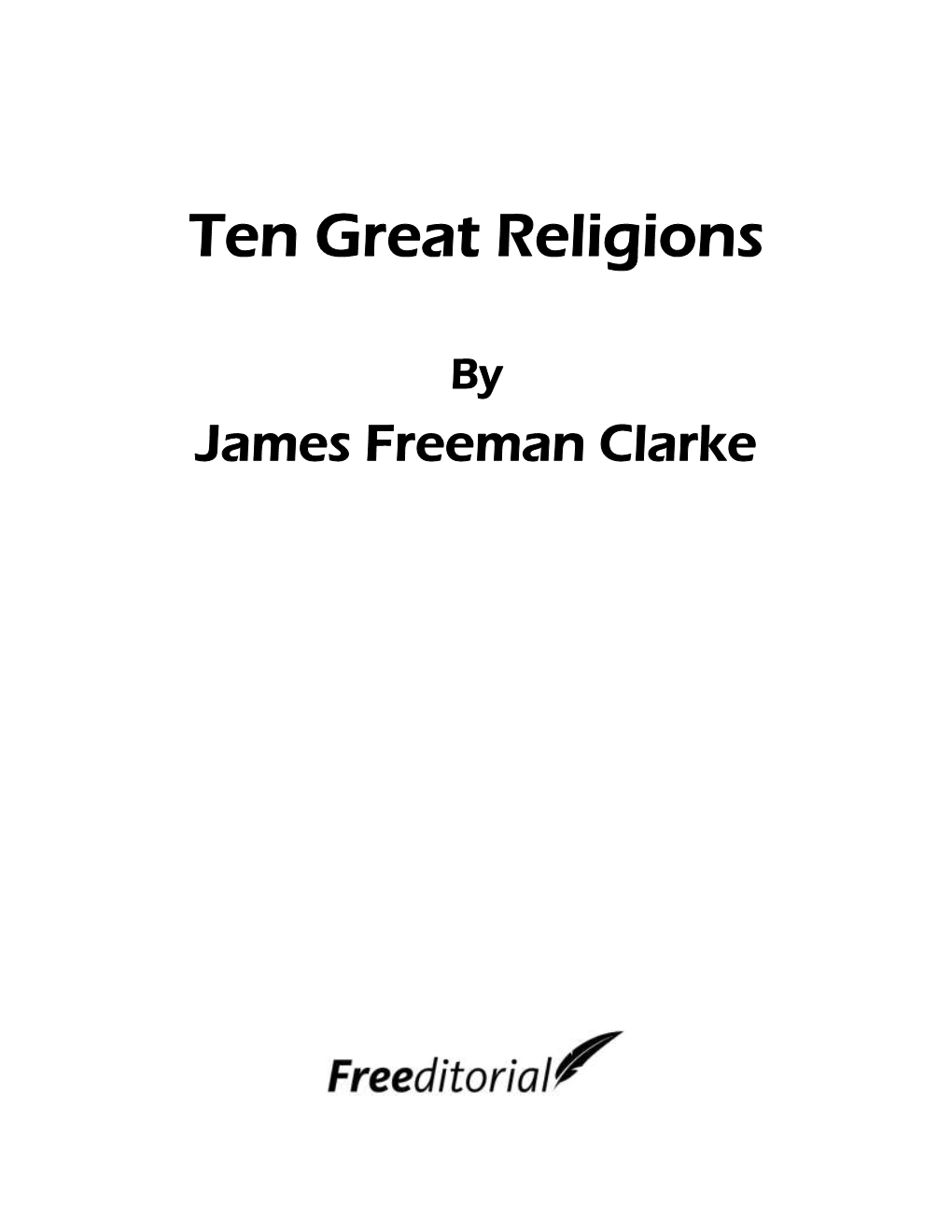 Ten Great Religions