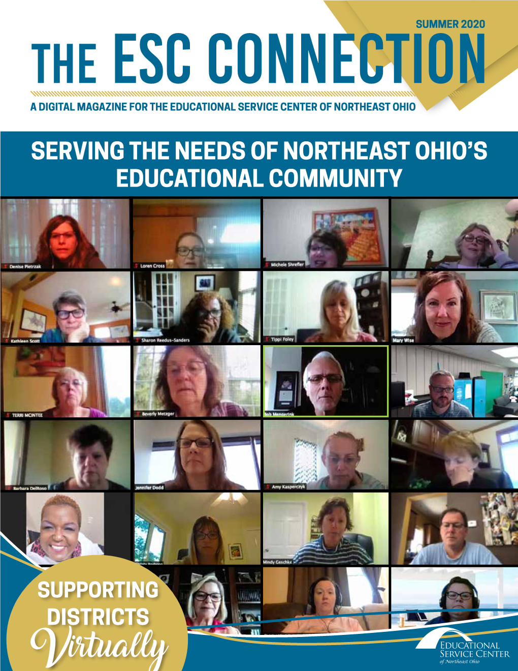 Summer 2020 the Esc Connection a Digital Magazine for the Educational Service Center of Northeast Ohio