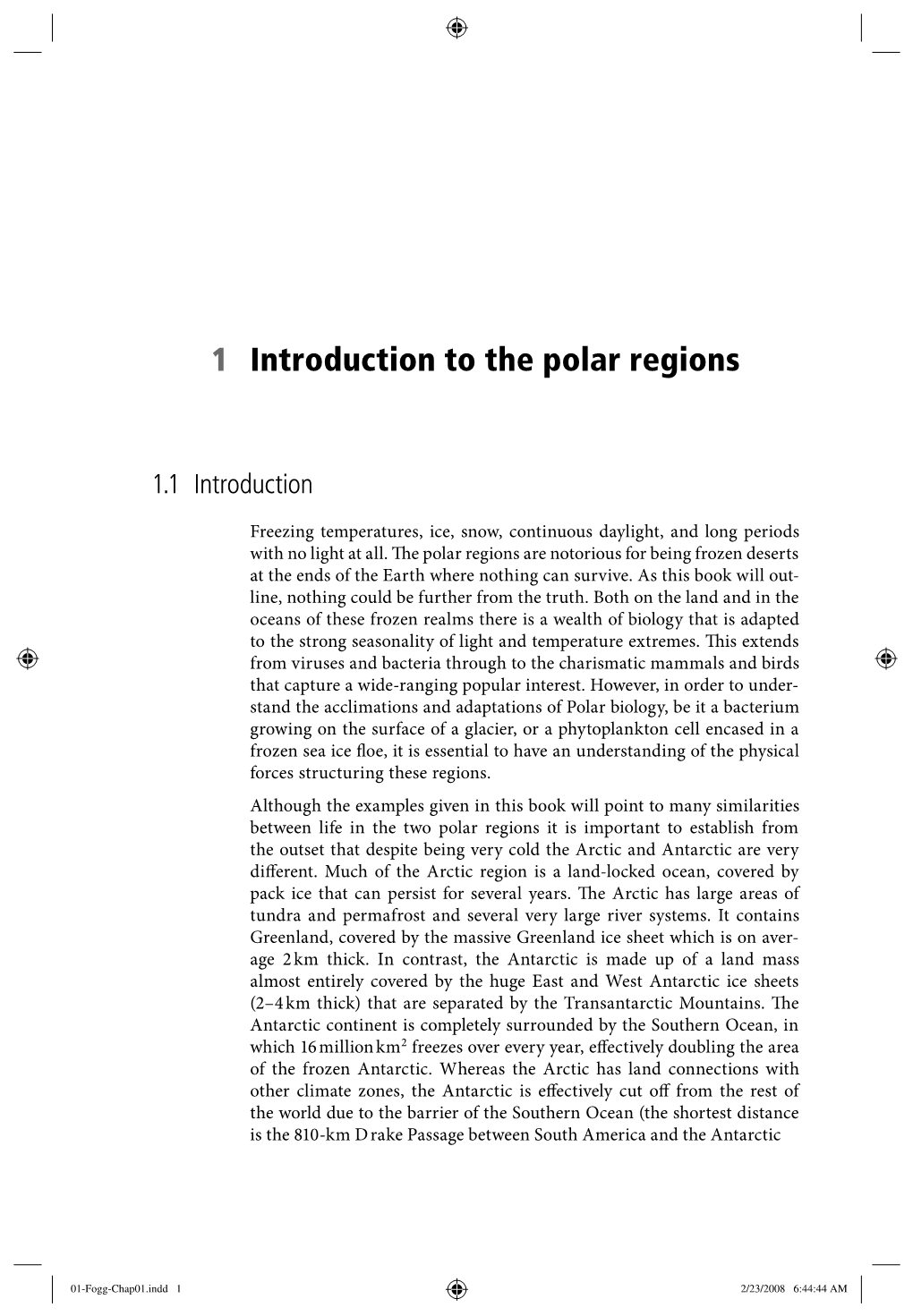 1 Introduction to the Polar Regions