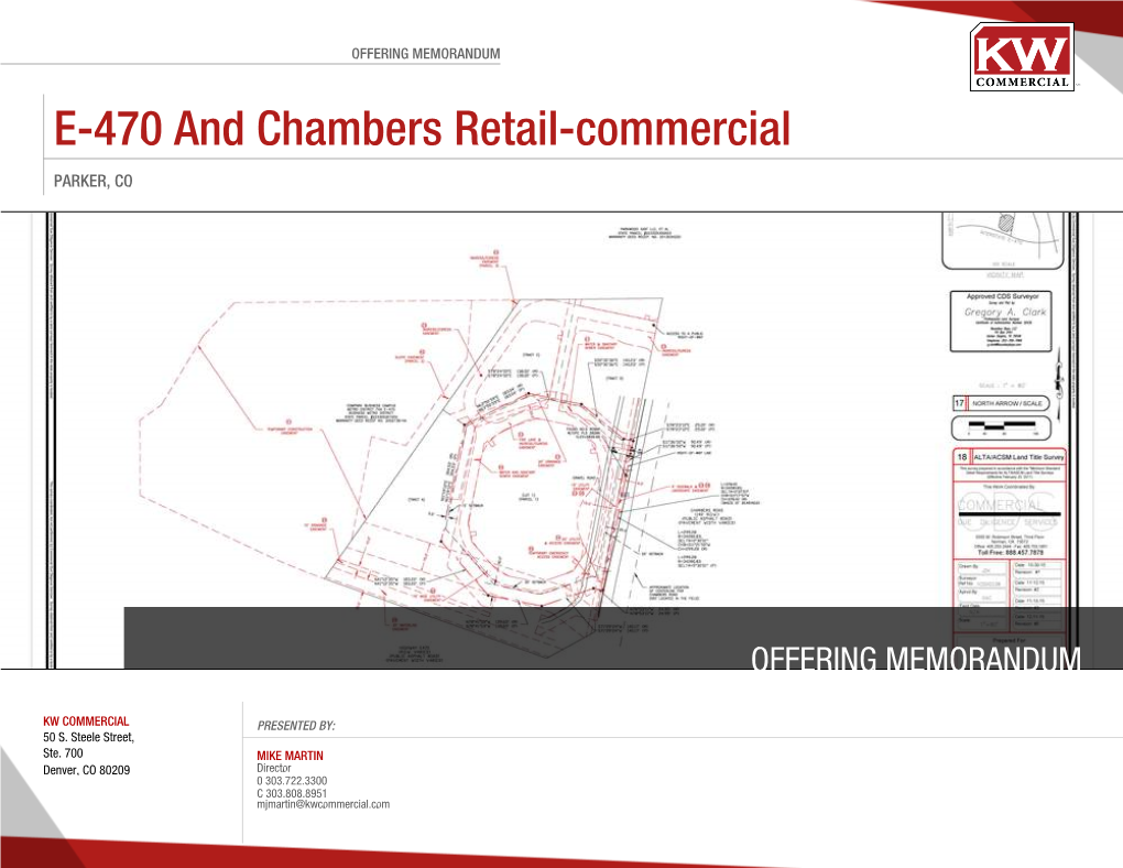 E-470 and Chambers Retail-Commercial Site