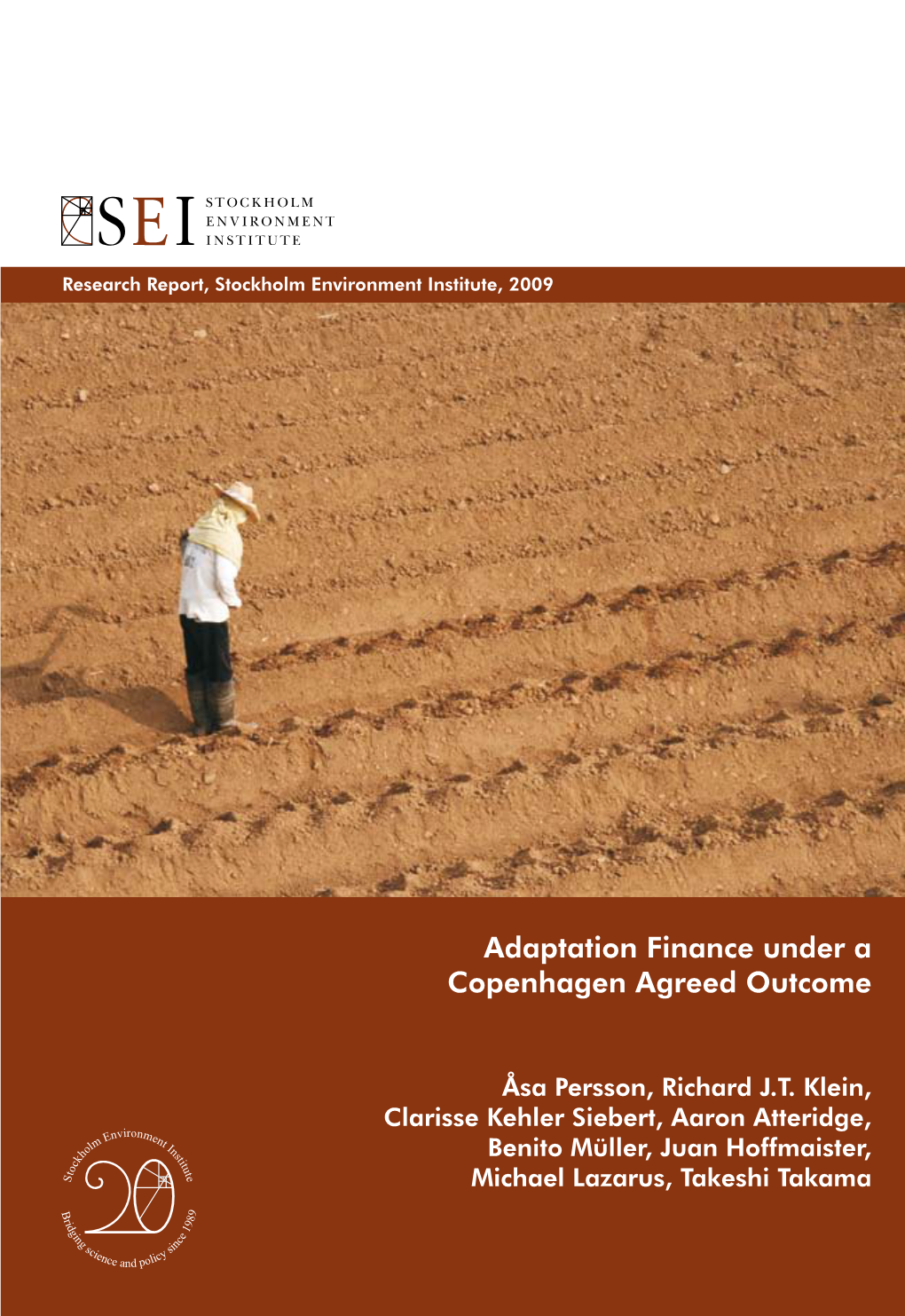 Adaptation Finance Under a Copenhagen Agreed Outcome