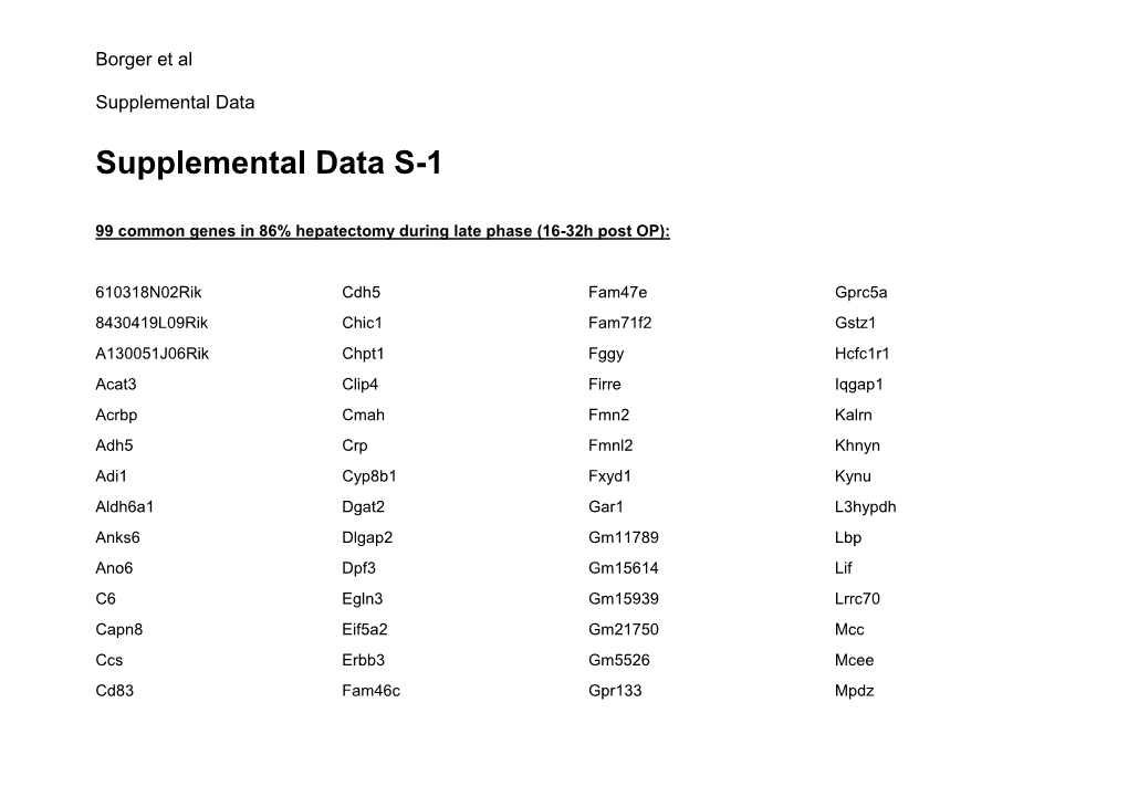 Supplemental Data