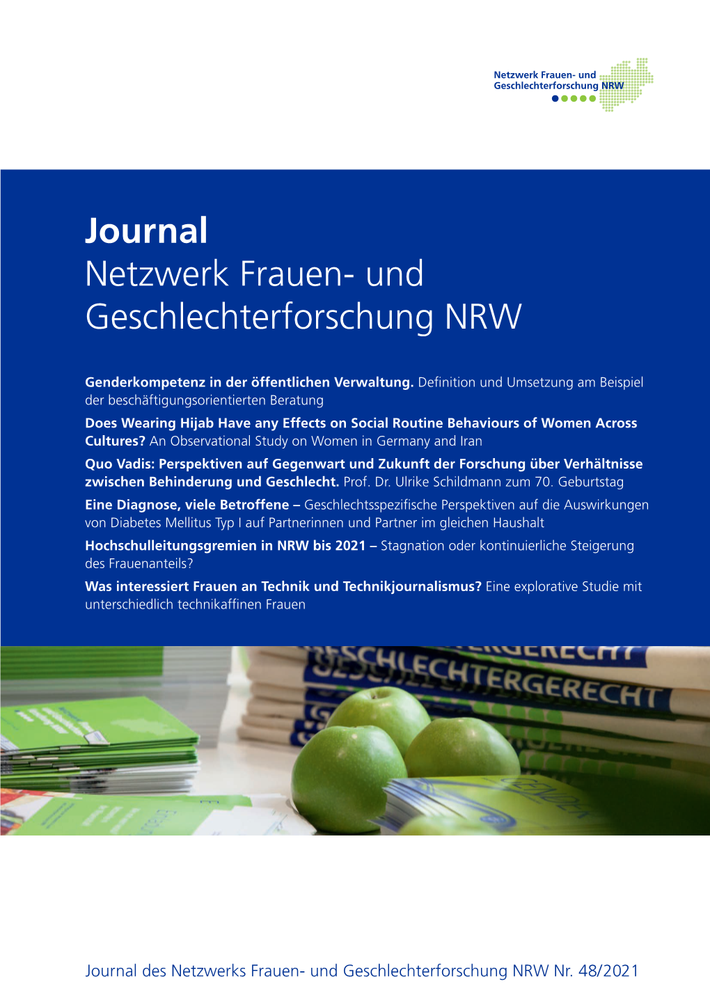 Journal Des Netzwerks Frauen- Und Geschlechterforschung NRW Nr