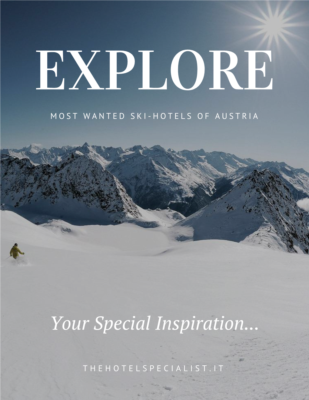 Booklet Most Wanted Ski-Hotels of Austria