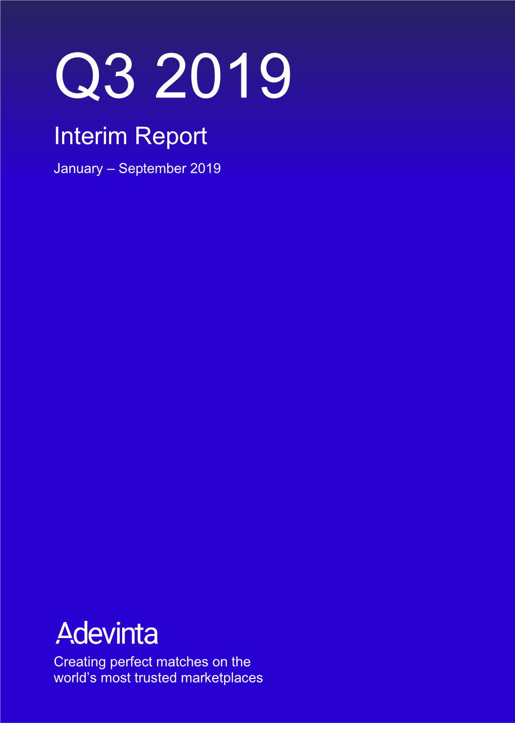 Interim Report