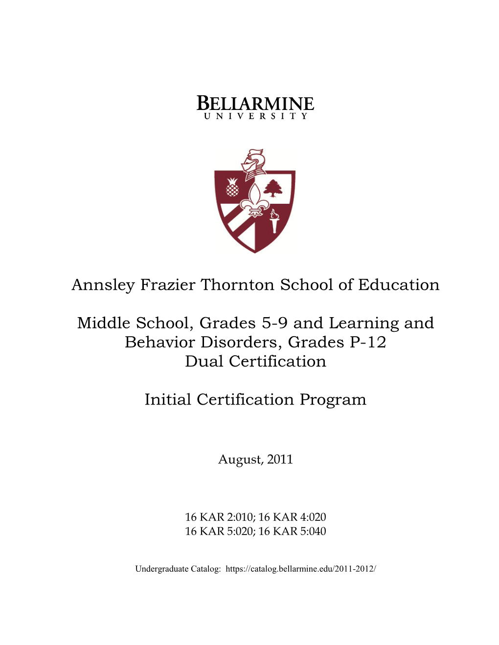 1.3.A.2 Middle Grades (5-9) Program Review Document