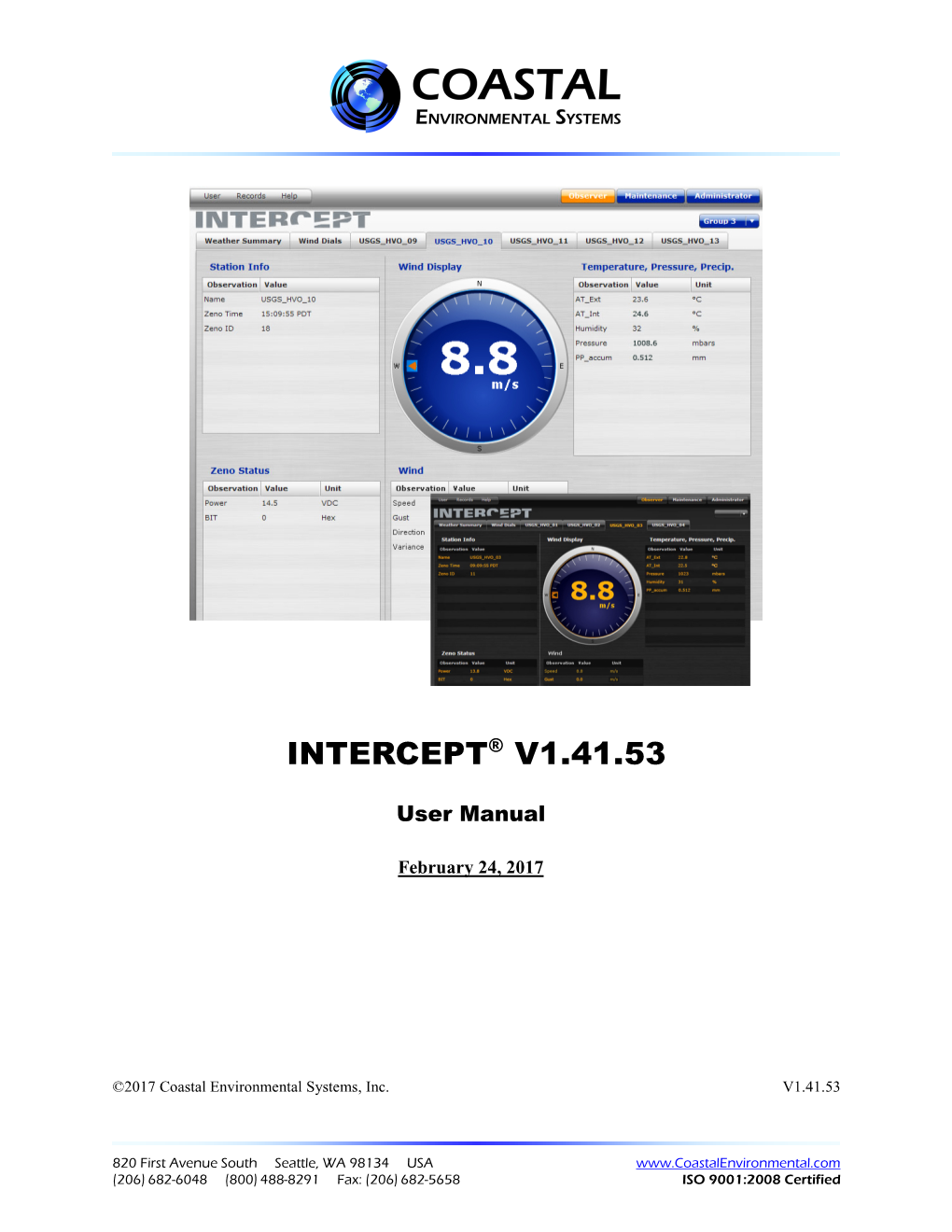 INTERCEPT ® Manual