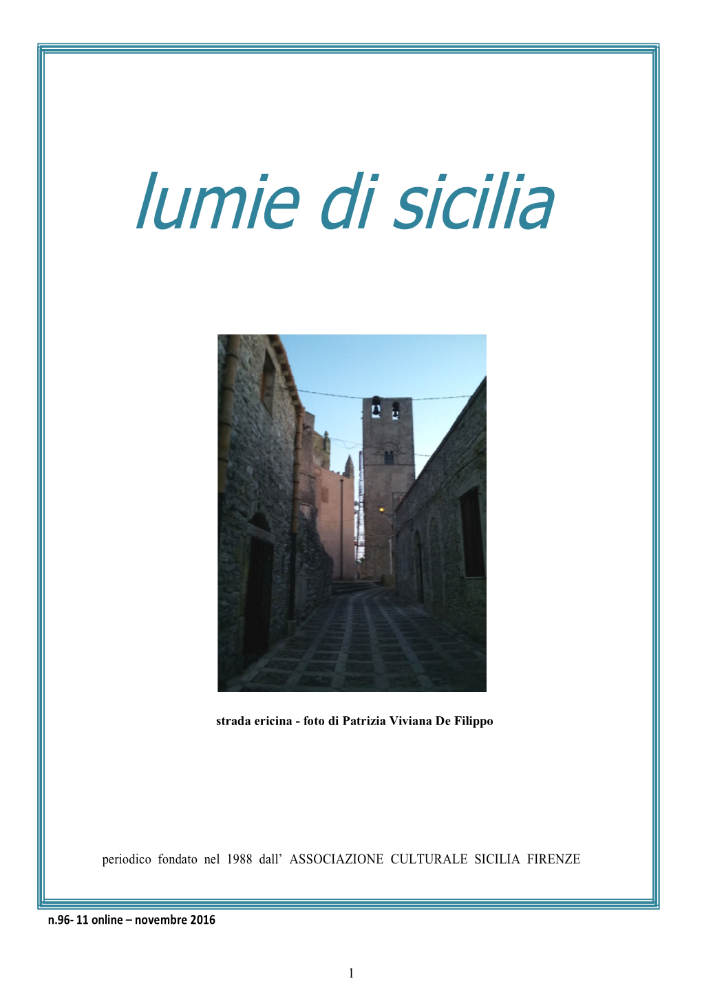 Lumie Di Sicilia