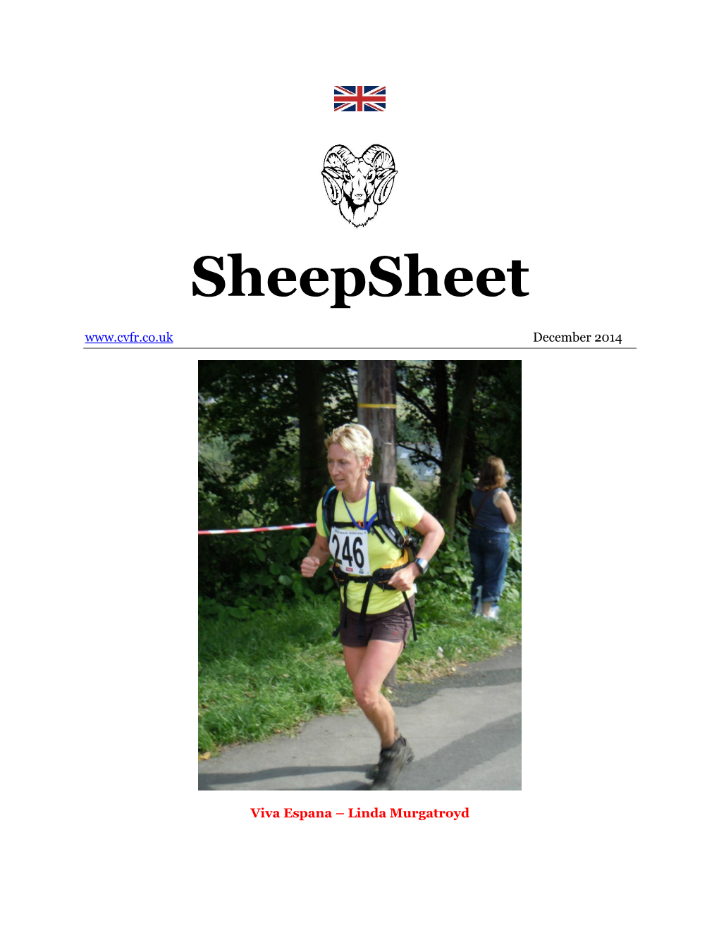 Sheepsheet December 2014