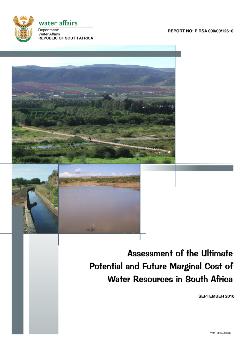 Assessment of the Ultimate Potential and Future Marginal Cost of Water Resources in South Africa