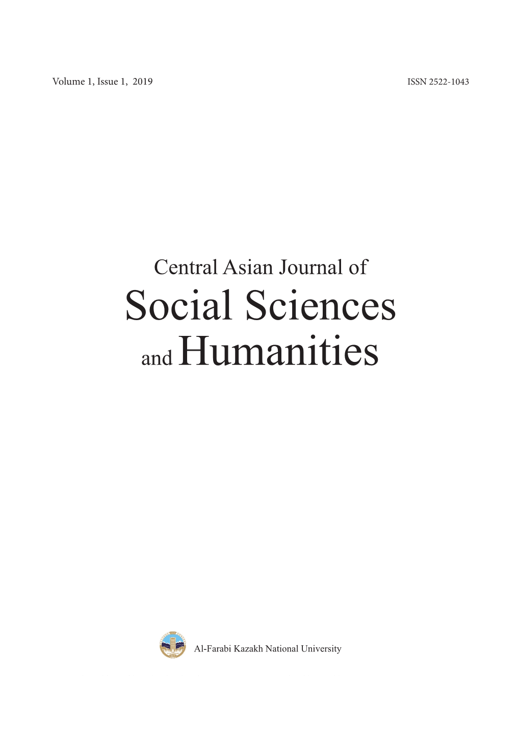 Social Sciences and Humanities