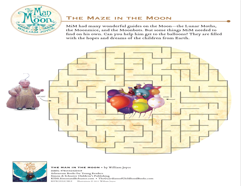 The Maze in the Moon Who’S Your Guardian? Lunar Wordsearch