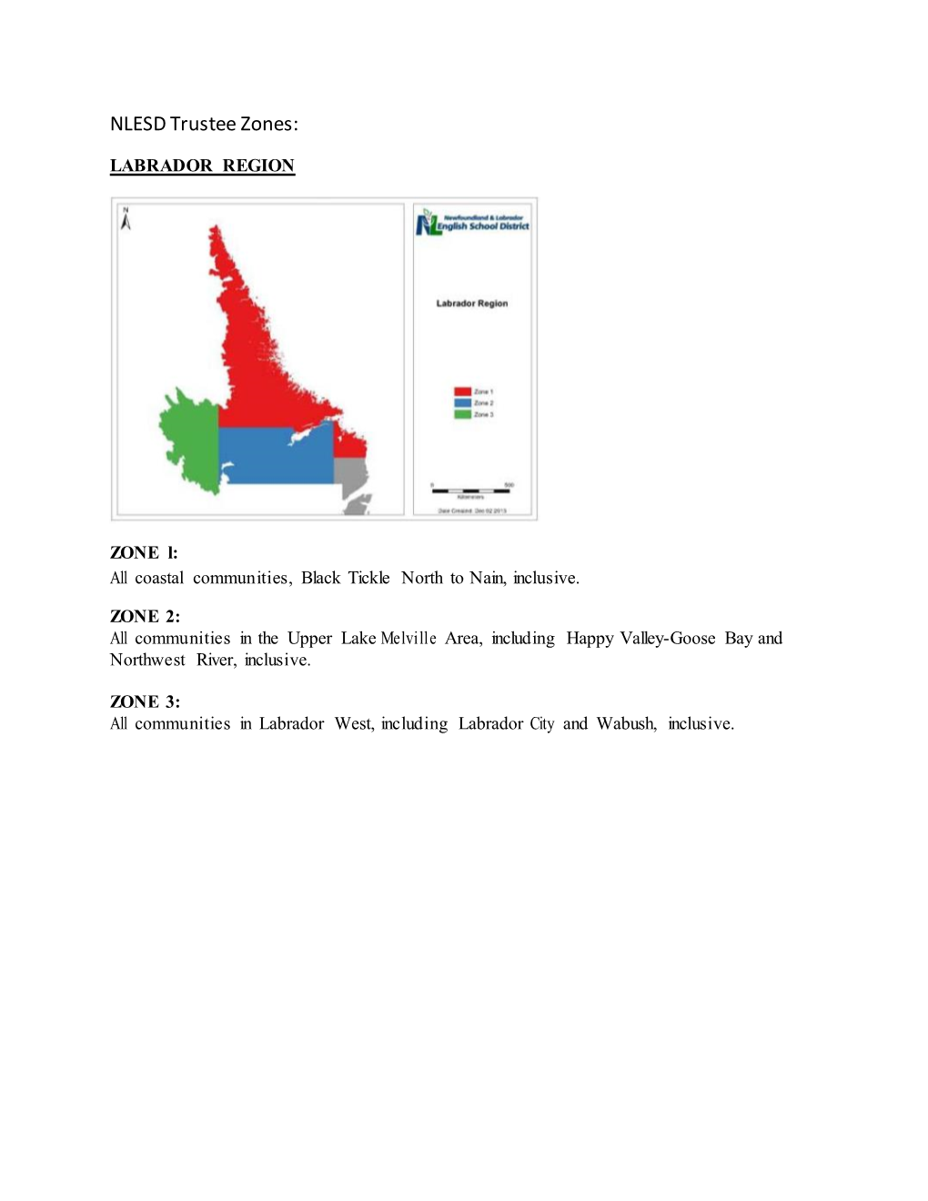 NLESD Trustee Zones