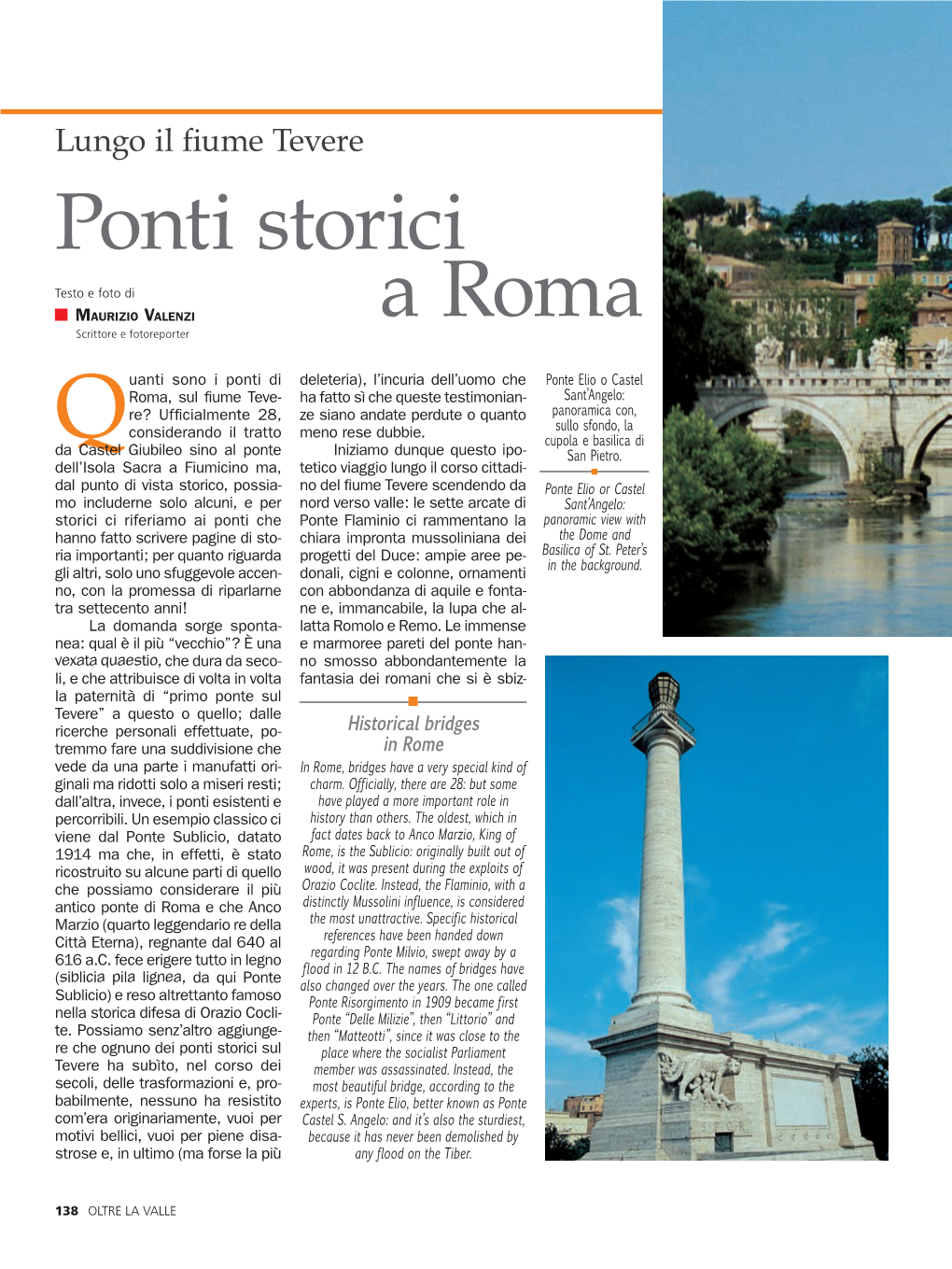 Ponti Storici a Roma