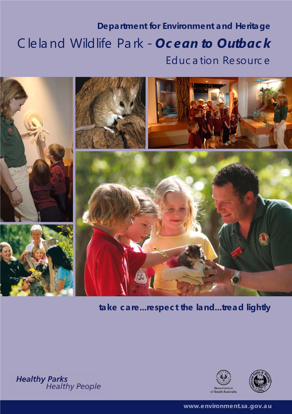 Cleland Wildlife Park - Ocean to Outback Education Resource