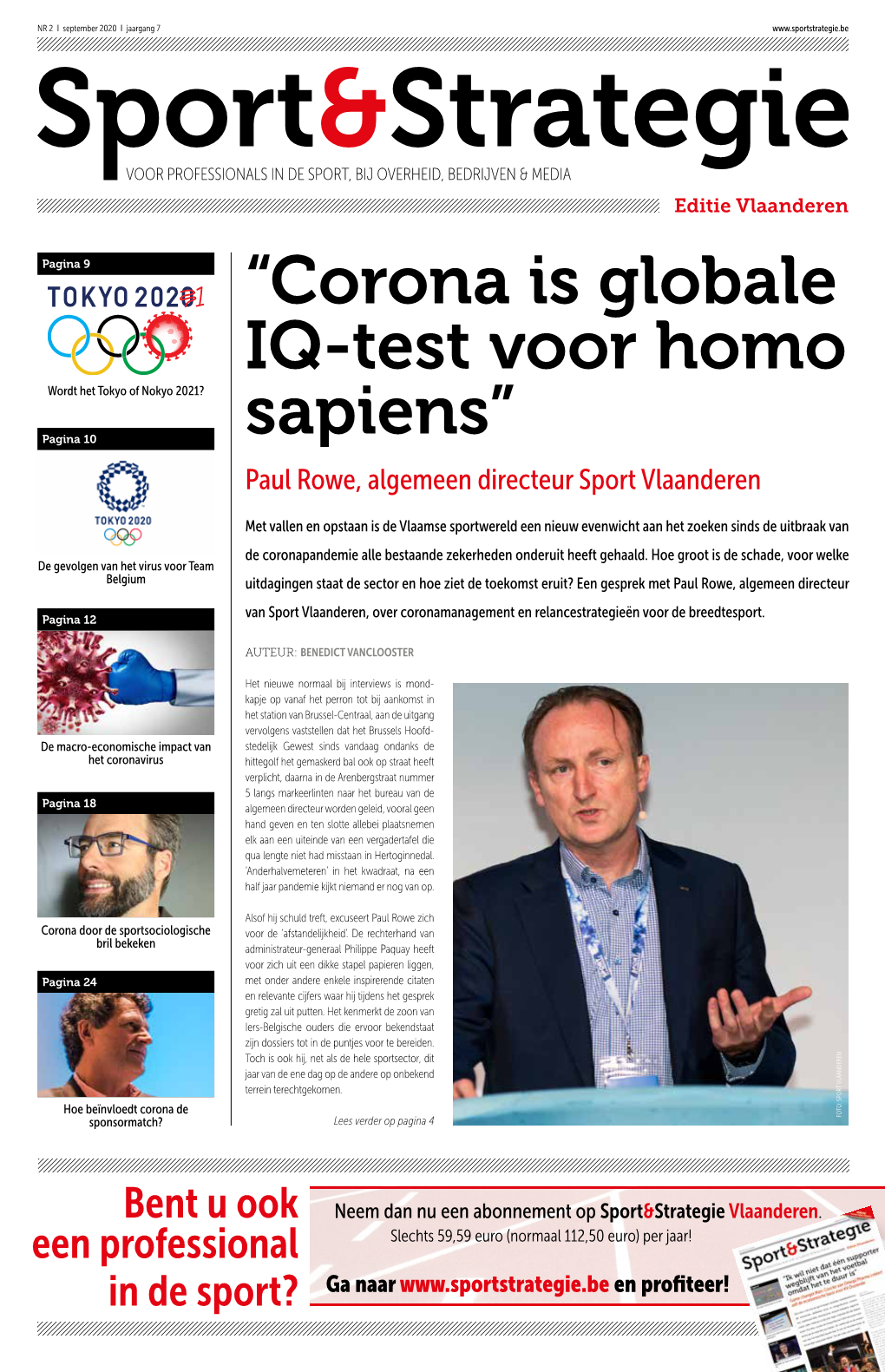 “Corona Is Globale IQ-Test Voor Homo Sapiens”