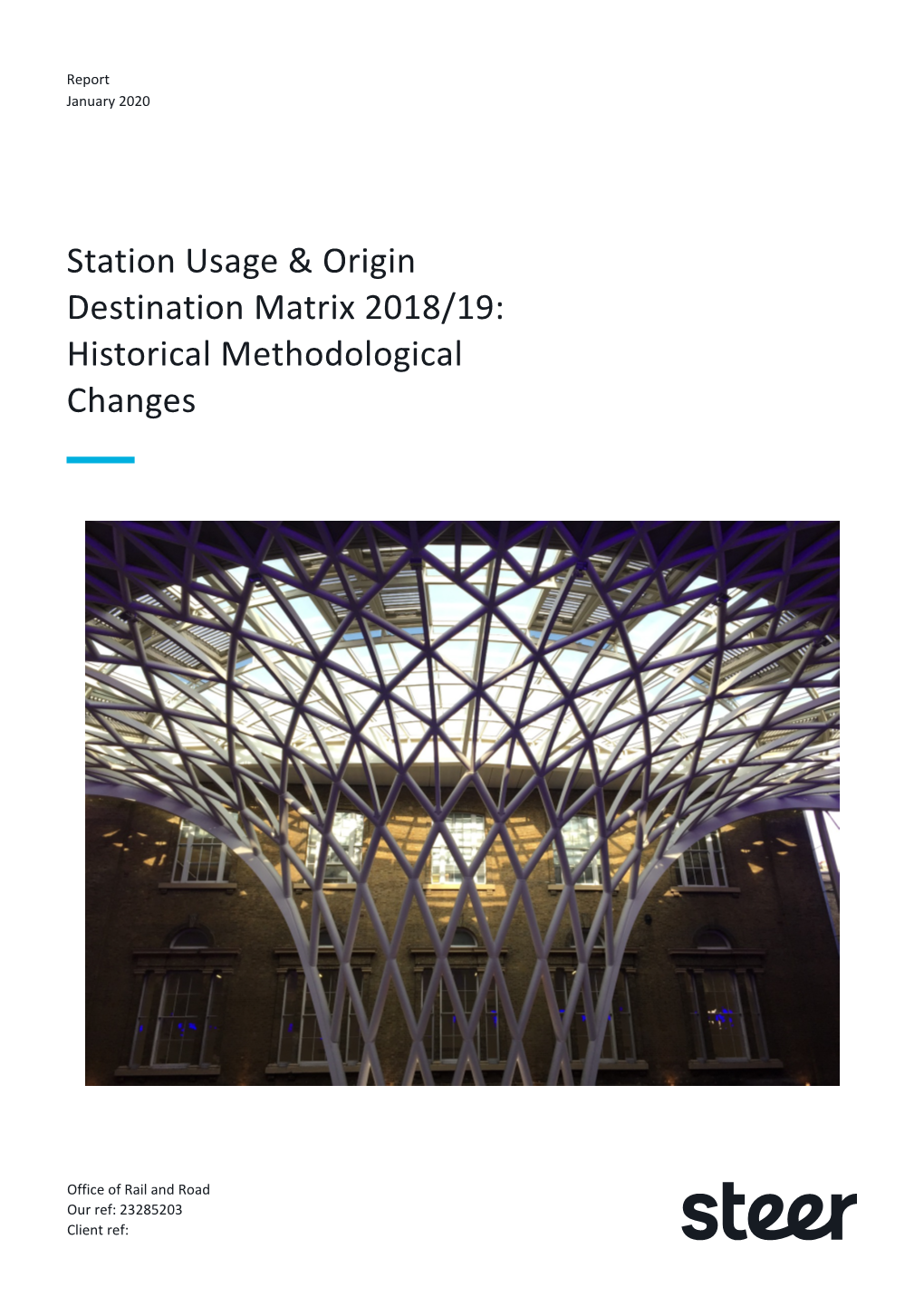 Station Usage & Origin Destination Matrix 2018/19